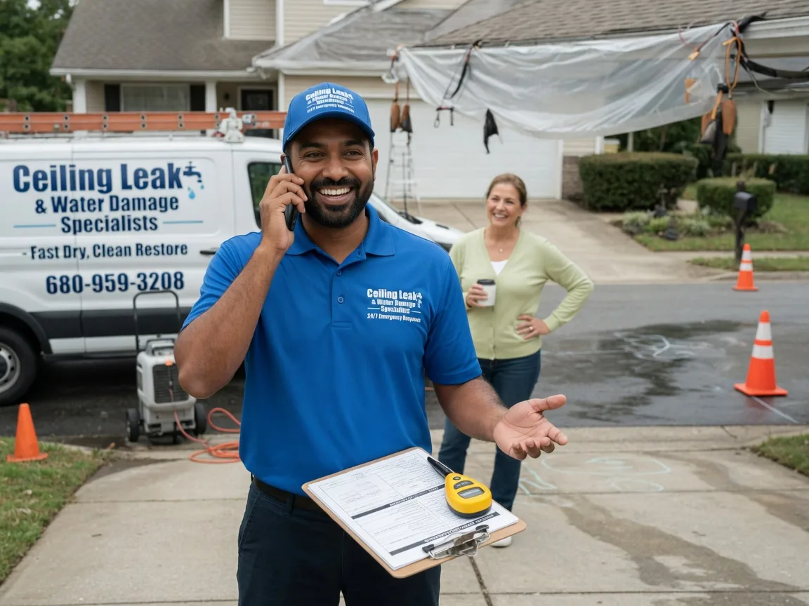 Ceiling Leak Cleanup Nahunta, GA FAQs